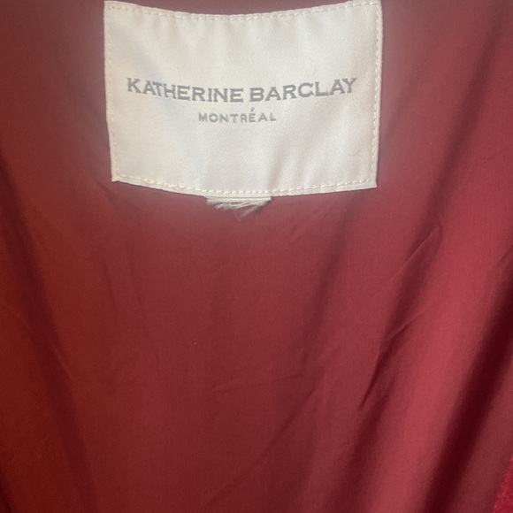 EUC Red Fall/Spring Jacket - Picture 2 of 3